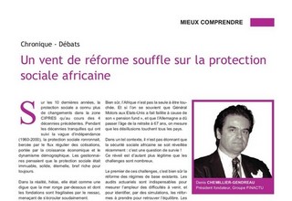 Un vent de réforme souffle sur la protection sociale africaine